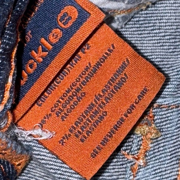 Rock Revival Kai Capri crop cropped Women's Blue Jeans denim - Picture 7 of 7